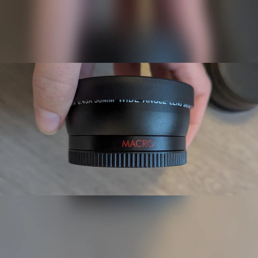 Deco Gear High Definition 58MM AF Telephoto 2.2x & Macro .43x Lens Set Brand New